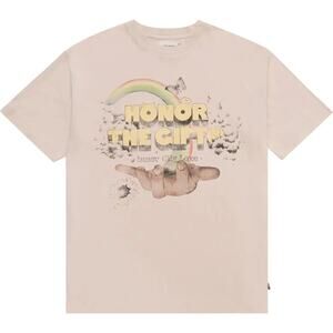 Honor The Gift Men's Palms Distressed Relaxed Oversized Box Fit Tee T-Shirt